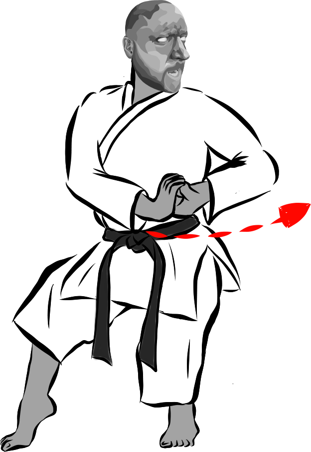 Ushiro hiji-ate (Rear Elbow Strike)